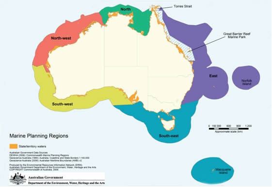 Australia's marine regions